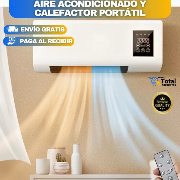 AIRE ACONDICIONADO Y CALEFACTOR PORTÁTIL + Envío Gratis y Pago Contraentrega 🚚