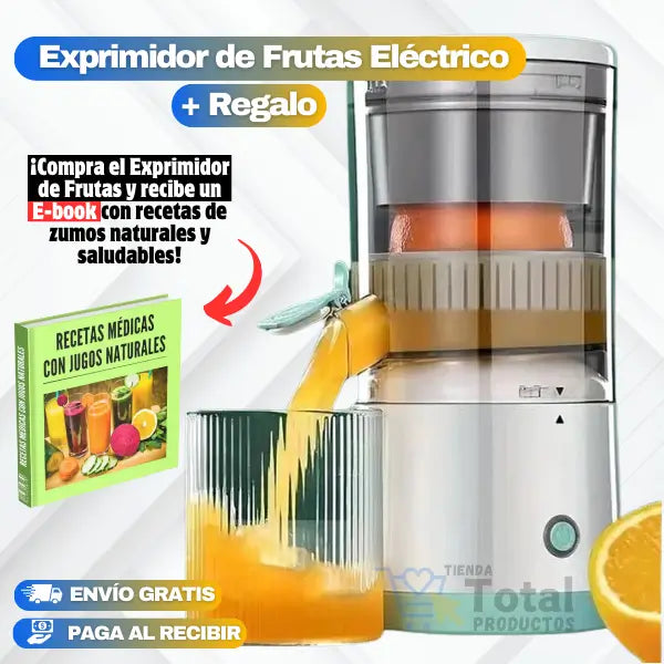 Exprimidor Electrico Portatil + Regalo + Envío Gratis y PAGO CONTRAENTREGA 🚚