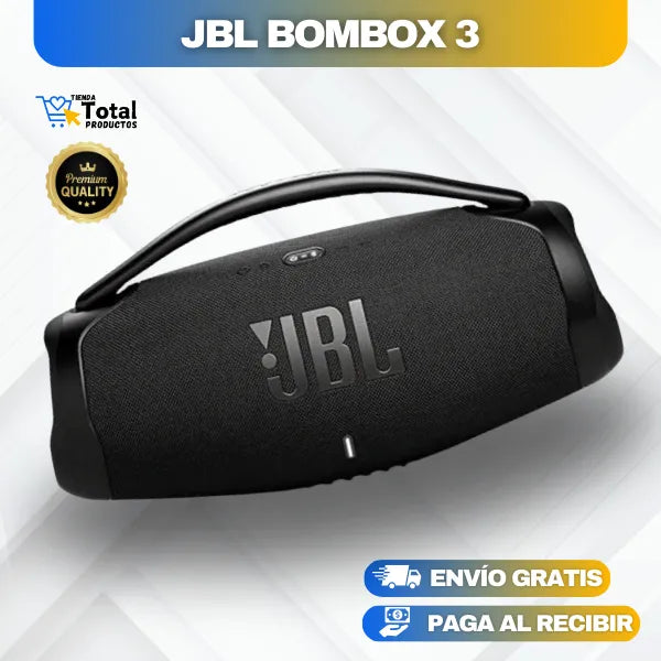 BOOMBOX 3 SUPER PREMIUM IMPORTADO 34cmx20cm ALTA POTENCIA + Envío Gratis y Pago Contraentrega 🚚