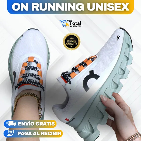 ON RUNNING UNISEX + Envío Gratis y Pago Contraentrega 🚚