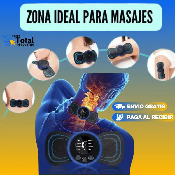 COM O RELAX - PISTOLA MASAJEADORA + MKNI MASAJEADORA DE REGALO + Envío Gratis y Pago Contraentrega 🚚