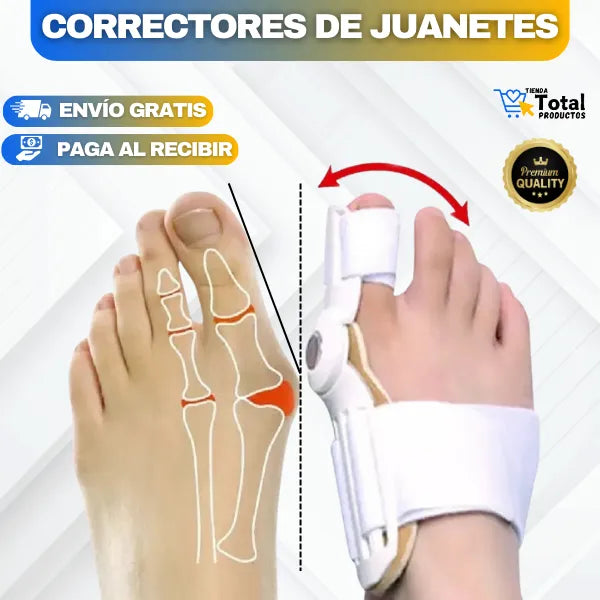 KIT 2 UNIDADES CORRECTORES DE JUANETES + Envío Gratis y Pago Contraentrega 🚚