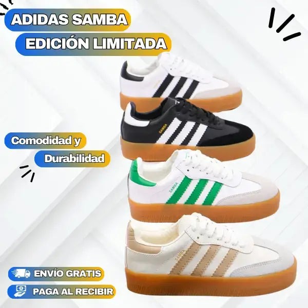 ADIDAS SAMBA COLORES [Edición limitada] + Envío Gratis y Pago Contraentrega 🚚
